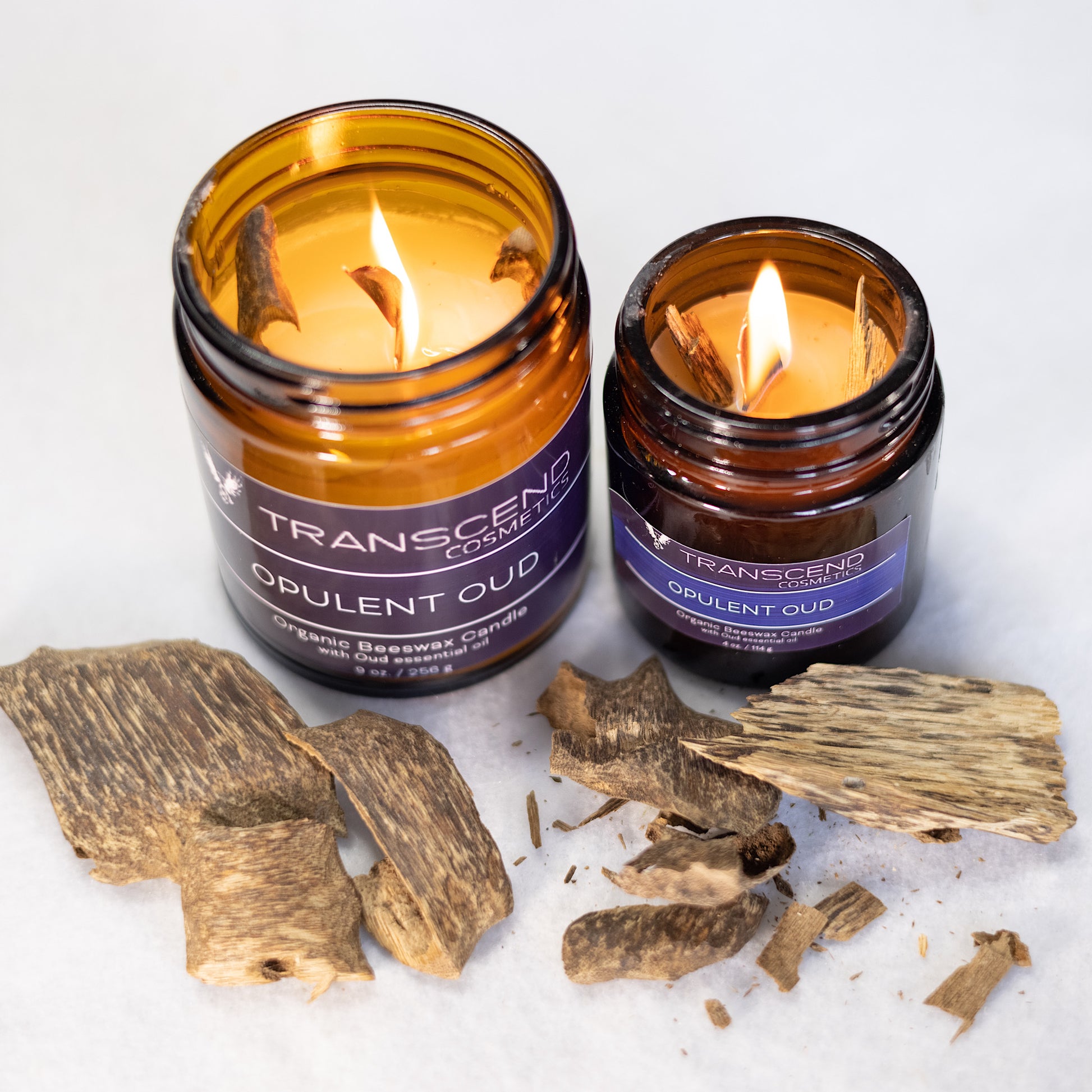 organic candle, transcend cosmetics candle, transcend cosmetics, transcend cosmetics beeswax candle,essential oil, essential oil candle, candle, beeswax candle, opulent oud, opulent oud candle, oud candle, opulent oud transcend cosmetics, transcend cosmetics oud candle, transcend cosmetics opulent oud, 